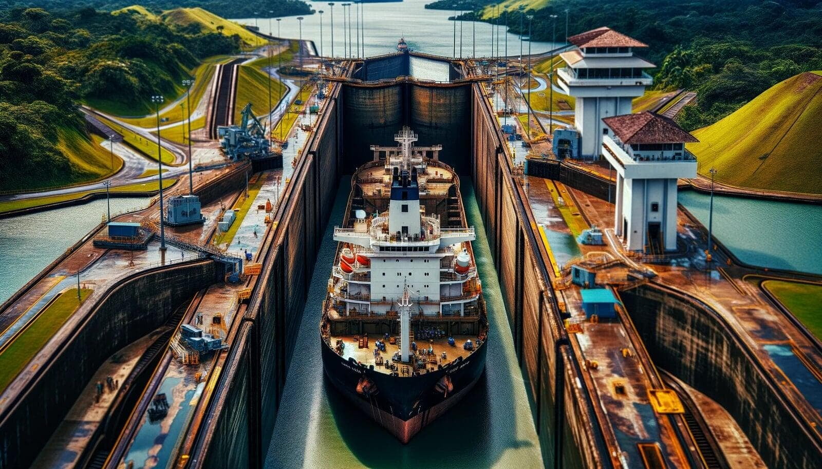 Understanding the Panama Canal Lock System: Engineering Marvel of the 21st Century.